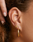 ARMS OF EVE | RILEY GOLD HOOP EARRINGS - SMALL