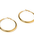 ARMS OF EVE | RILEY GOLD HOOP EARRINGS - LARGE