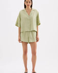 NUDE LUCY | LOUNGE LINEN SHORT - DEW