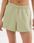 NUDE LUCY | LOUNGE LINEN SHORT - DEW