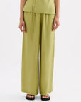 NUDE LUCY | TILLY TENCEL PANT - WASABI
