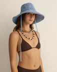 SOLEIL SOLEIL | TOWELLING SUNHAT - SOLSTICE TIDE