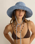 SOLEIL SOLEIL | TOWELLING SUNHAT - SOLSTICE TIDE