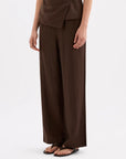 NUDE LUCY | JUNO PANT - CHOCOLATE