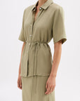 NUDE LUCY | LAWTON TENCEL SHIRT