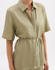 NUDE LUCY | LAWTON TENCEL SHIRT