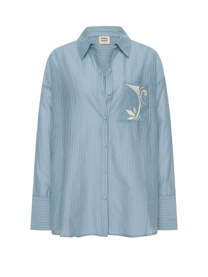 SOLEIL SOLEIL | KEATON SHIRT - RIPPLE