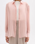 NUDE LUCY | LUCILE SHIRT - BLUSH