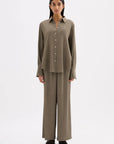 NUDE LUCY | SAMIRA SHIRT - TRUFFLE
