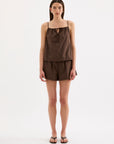 NUDE LUCY | CERIE POPLIN TOP