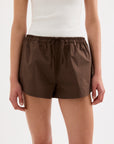 NUDE LUCY | CERIE POPLIN SHORT