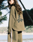 KINGA CSILLA | SABBIA QUILTED DBL POCKET SHIRT