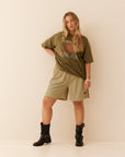 KINGA CSILLA | OLIVE SUNSET TEE