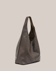 VESTIRSI | SCARLETT DARK CHOCOLATE LEATHER HOBO