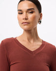 MOSSMAN | SEDONA TOP - RUST