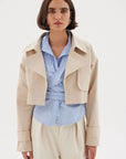 SOVERE | DIVISION MULTI WEAR TRENCH  COAT - BEIGE