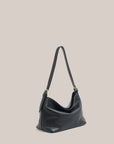 VESTIRSI | EDEN BLACK LEATHER SHOULDER BAG