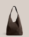 VESTIRSI | SIENNA 2.0 - DARK CHOCOLATE SUEDE HOBO