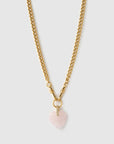 ARMS OF EVE | VIOLET HEART NECKLACE