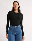 PRIMI | CARINA CLASSIC LONG SLEEVE - BLACK
