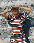 ZULU & ZEPHYR | BOLD STRIPE T-SHIRT KNIT DRESS