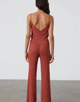ZULU & ZEPHYR | EARTH RED KNIT PANTS