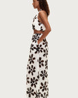 ZULU & ZEPHYR | COTTON PANTS - CHOCOLATE FLOWER