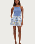 ZULU & ZEPHYR | COTTON SHORT - BLUE FLORAL
