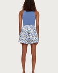 ZULU & ZEPHYR | COTTON SHORT - BLUE FLORAL