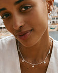 FAIRLEY | SILVER BEACHCOMBER CHARM NECKLACE