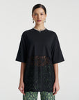 SUMMI SUMMI | LACE PANEL TEE
