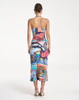 SUMMI SUMMI | STRAPLESS MIDI DRESS - LOCO