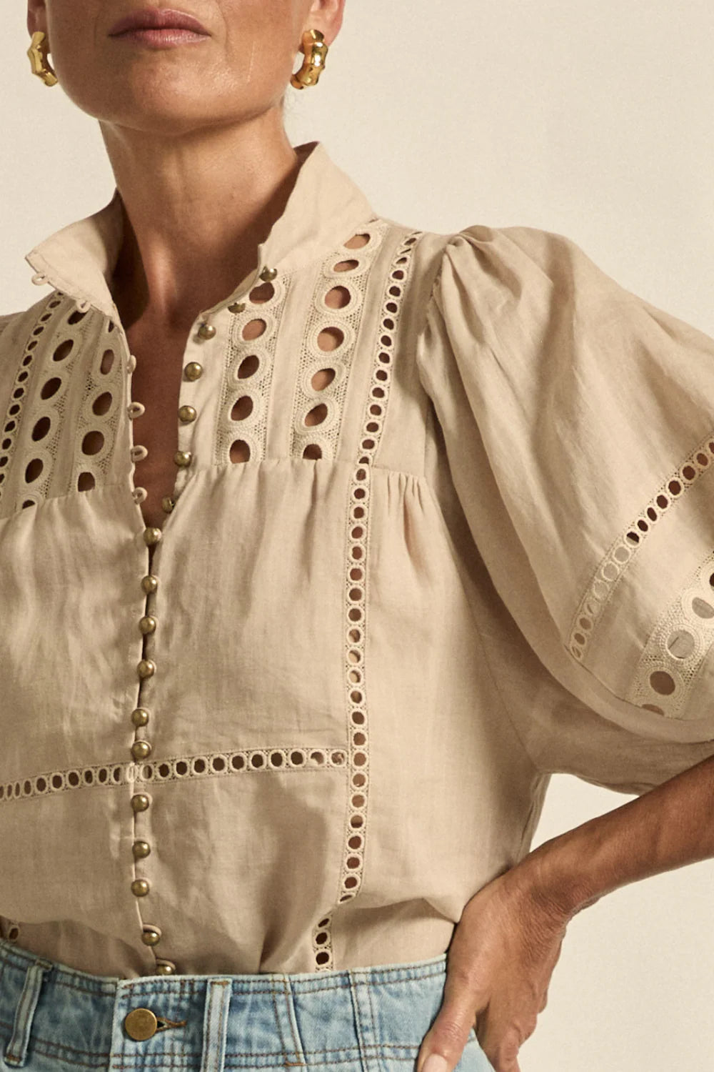 ZOE KRATZMANN | CABARET TOP - CASHEW