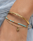 ARMS OF EVE | COBRA GOLD BRACELET - OCEAN