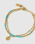 ARMS OF EVE | COBRA GOLD BRACELET - OCEAN