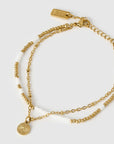 ARMS OF EVE | COBRA GOLD BRACELET - VANILLA