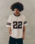 SSAINT | 22 MOTION TEE - CREAM & ESPRESSO