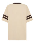 SSAINT | 22 MOTION TEE - CREAM & ESPRESSO
