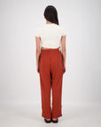 JASMINE ALEXA | MANAROLA TRACKPANTS - TOBACCO