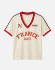 MAKU | FRANCE V NECK T-SHIRT