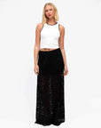 MINT | EDIE LACE MAXI SKIRT