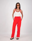 JASMINE ALEXA | MANAROLA TRACKPANTS - CORAL