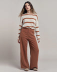 LITTLE LIES | BILLIE PANTS - RUST
