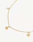 BY CHARLOTTE | LIVE IN PEACE CHOKER - GOLD
