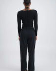 JASMINE ALEXA | PANAREA TRACKPANT - BLACK