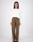 JASMINE ALEXA | PANAREA TRACKPANT - OLIVE