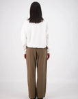 JASMINE ALEXA | PANAREA TRACKPANT - OLIVE
