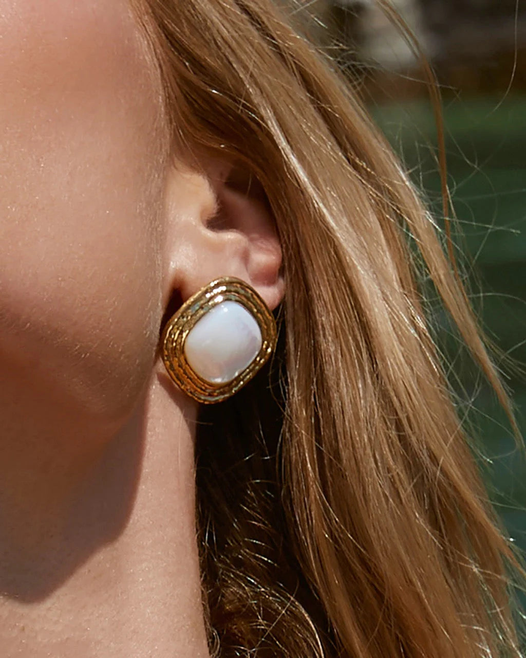 ARMS OF EVE | OPHELIA MOTHER OF PEARL EARRINGS