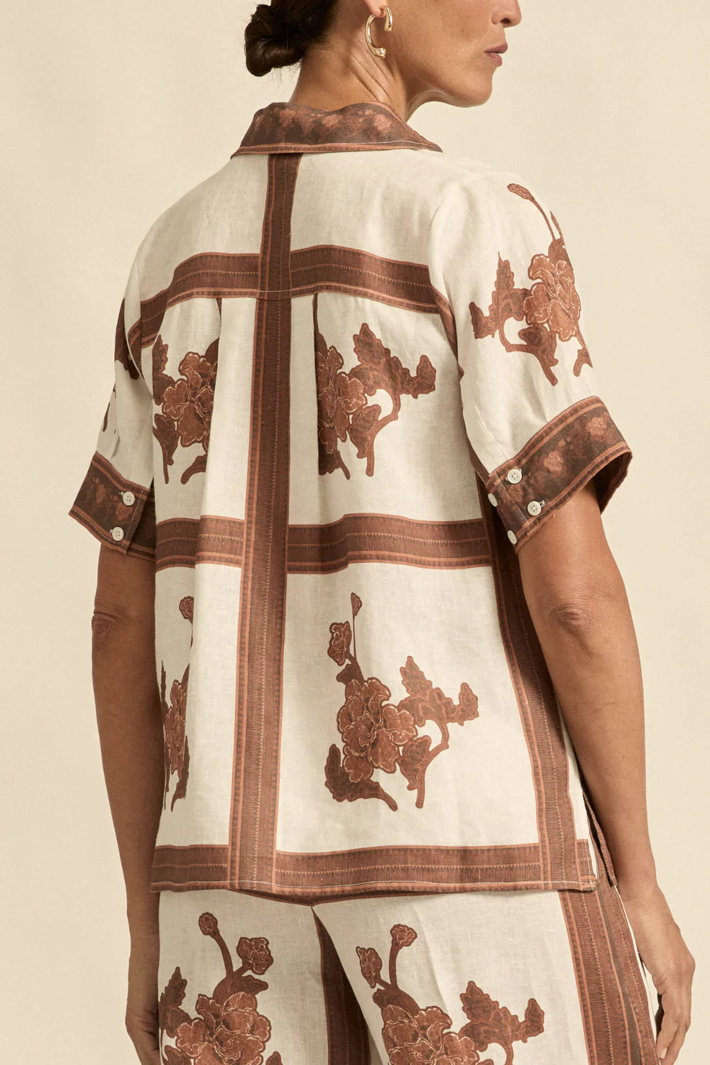 ZOE KRATZMANN | PIXEL TOP - COFFEE COLLAGE