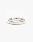 BY CHARLOTTE | LOVER MEDIUM RING - SILVER